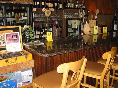 Riverside wine bar