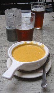 Beer cheese soup