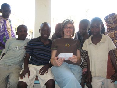 Several children who live near the clinic, including Billy who is sponsored by Dr. Sharon VanNostran, a family practice doctor at Summa.